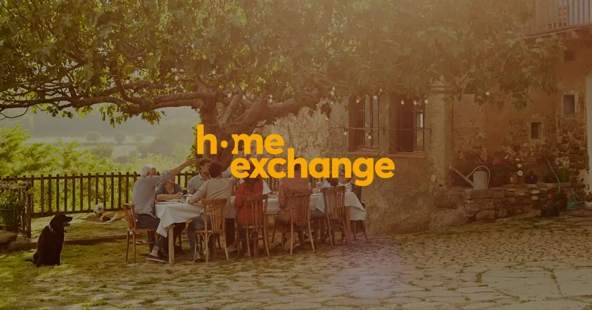 Logo d'échange via HomeExchange